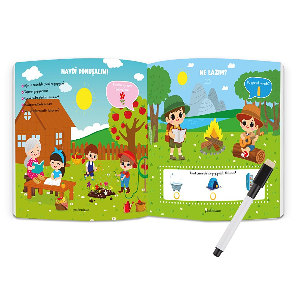 Konuşmaya Başlıyorum Yaz Sil Serisi