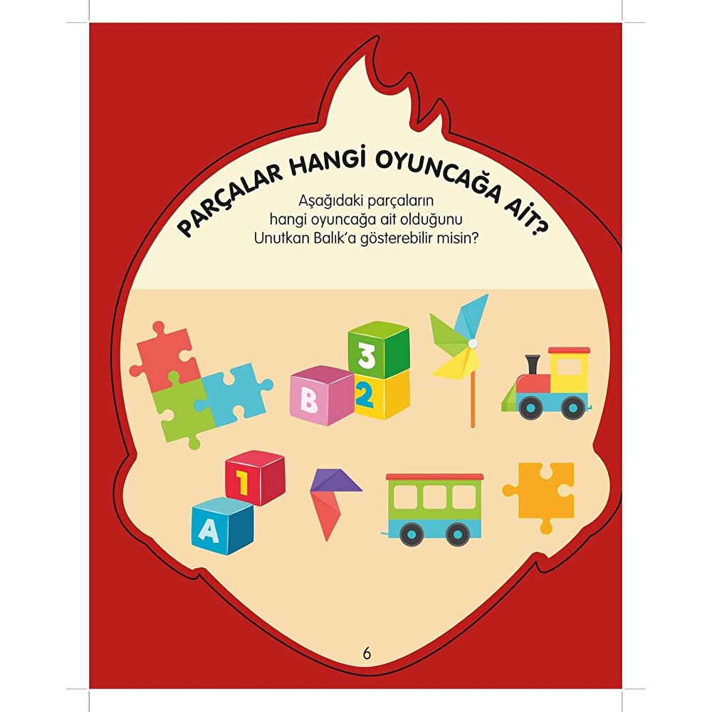 Sevimli Dostlar Unutkan Balık Bebek Kitabı