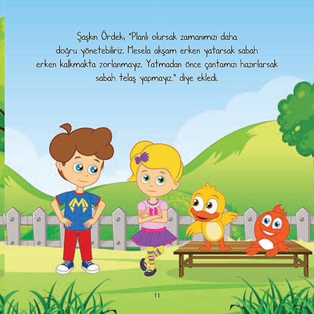 Sevimli Dostlar Yetmeyen Zaman Bebek Kitabı