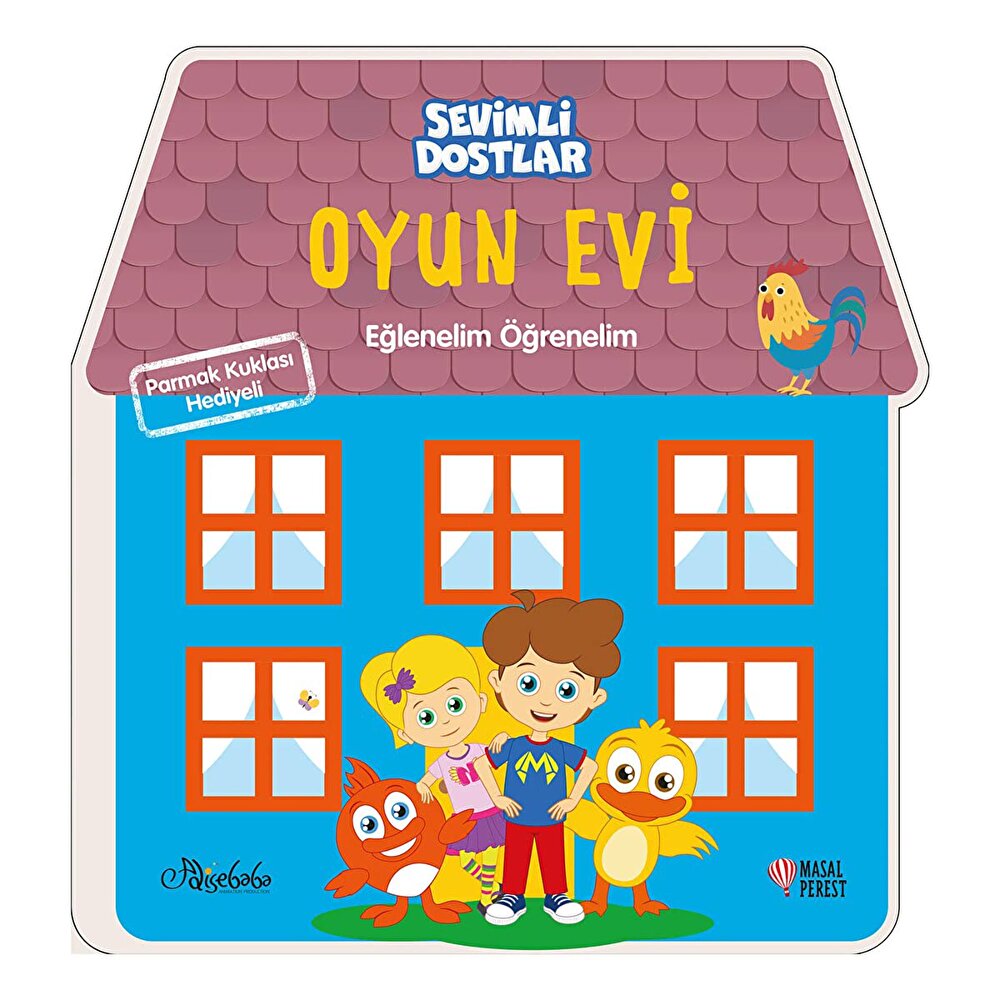 Sevimli Dostlar Oyun Evi Bebek Kitabı