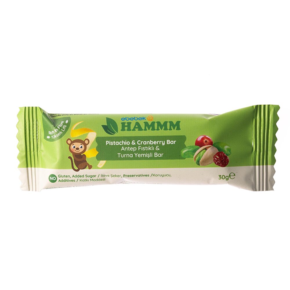 A.Fıstık & Cranberryli Bar 30gr