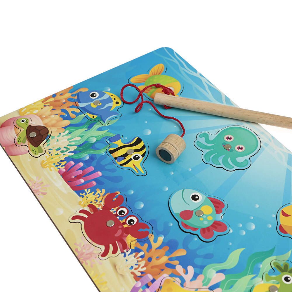 Ahşap Balık Tutma Oyunu