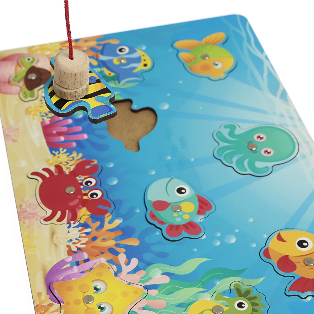 Ahşap Balık Tutma Oyunu