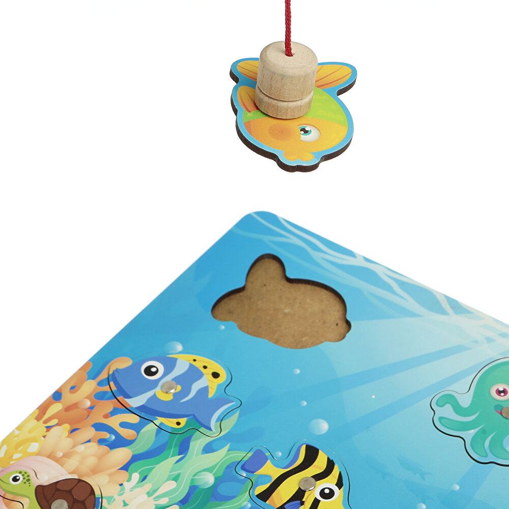 Ahşap Balık Tutma Oyunu