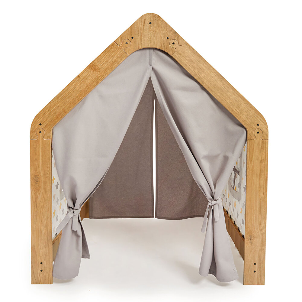 Montessori Çocuk Oyun Evi Ahşap 0-4 Yaş