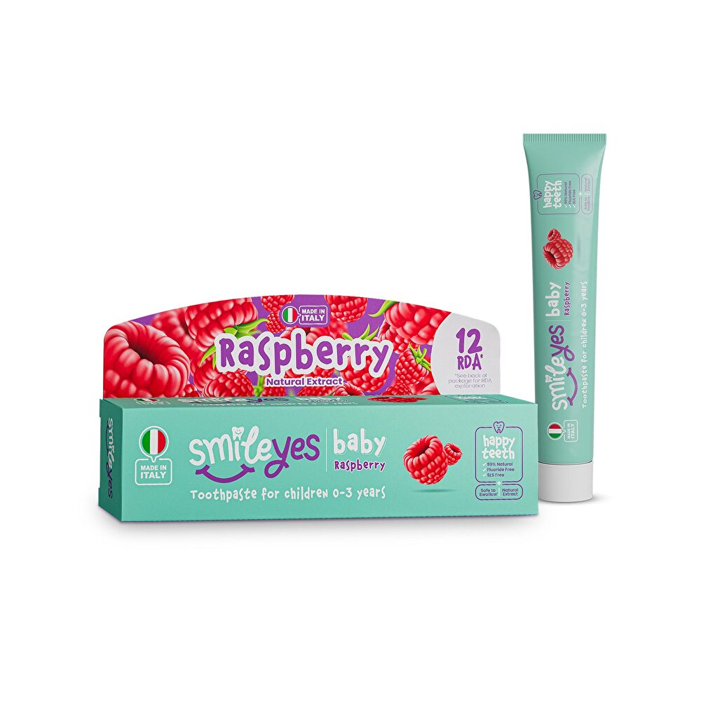 Ahududu Aromalı 0-3 Yaş Bebek Diş Macunu 30ml