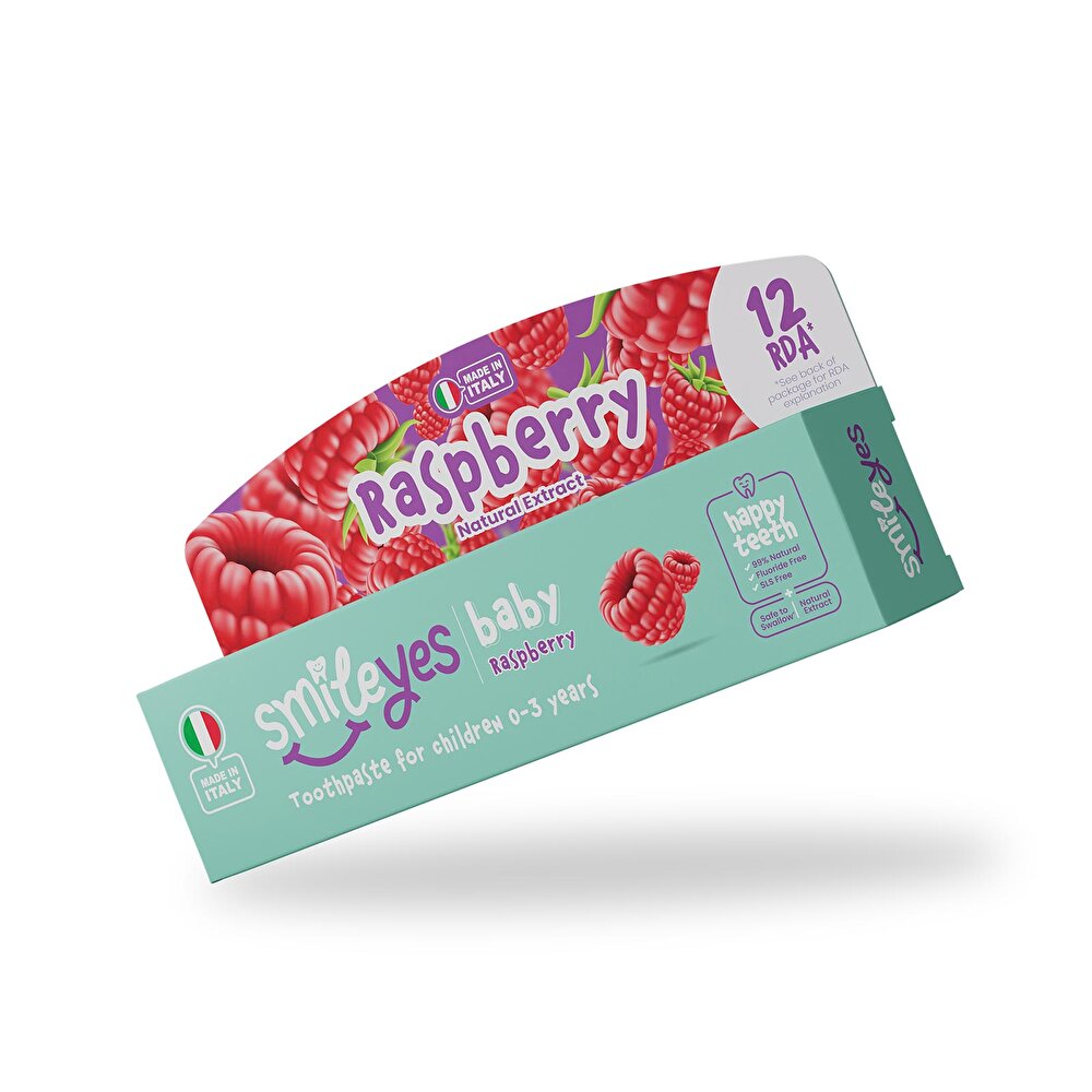 Ahududu Aromalı 0-3 Yaş Bebek Diş Macunu 30ml