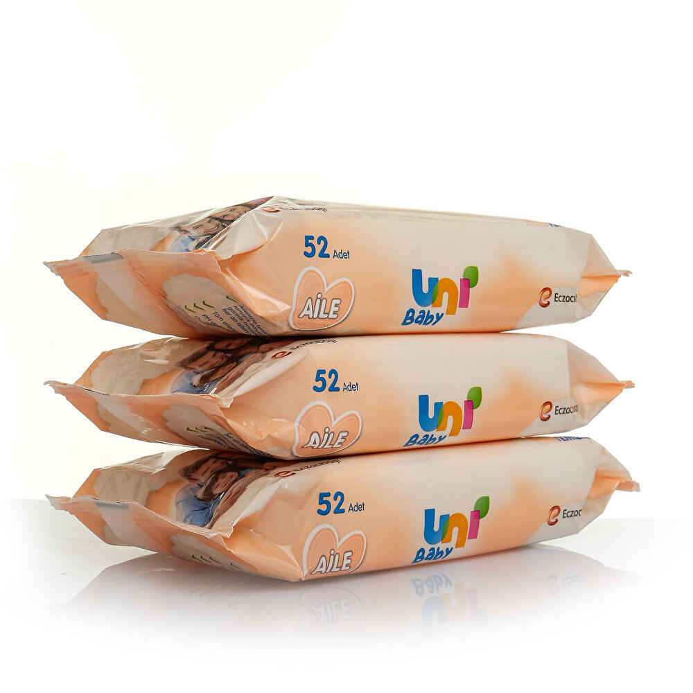 Aile Islak Mendil 3x52 Adet