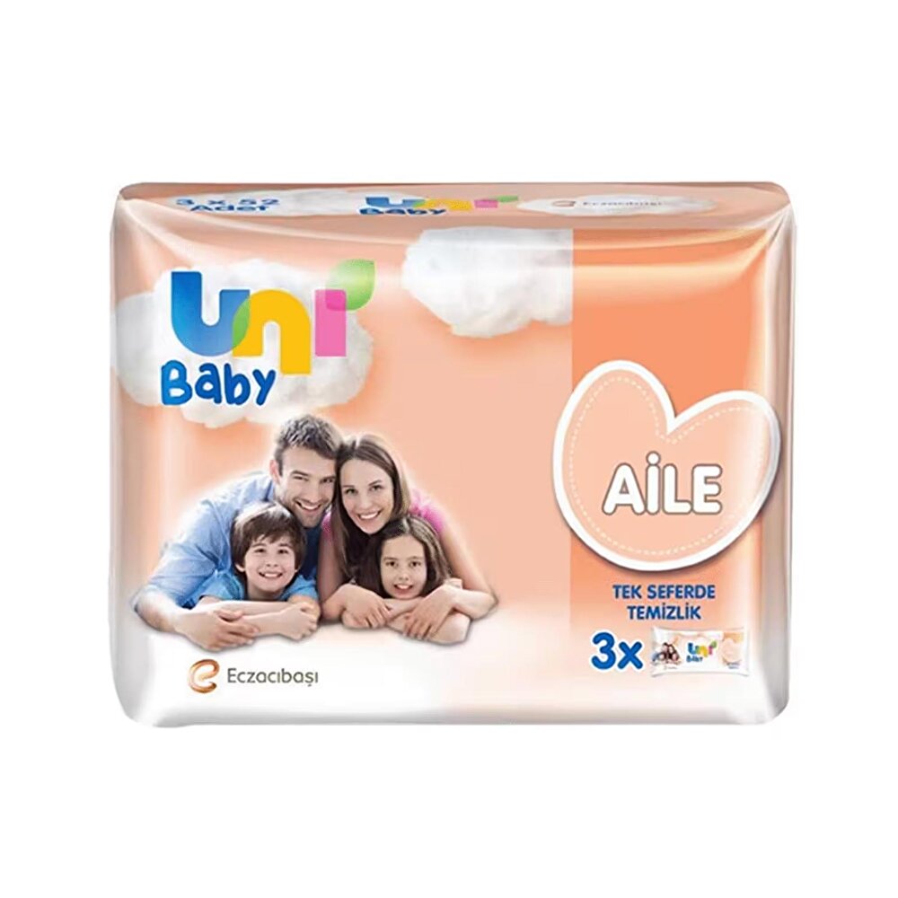 Aile Islak Mendil 3x52 Adet