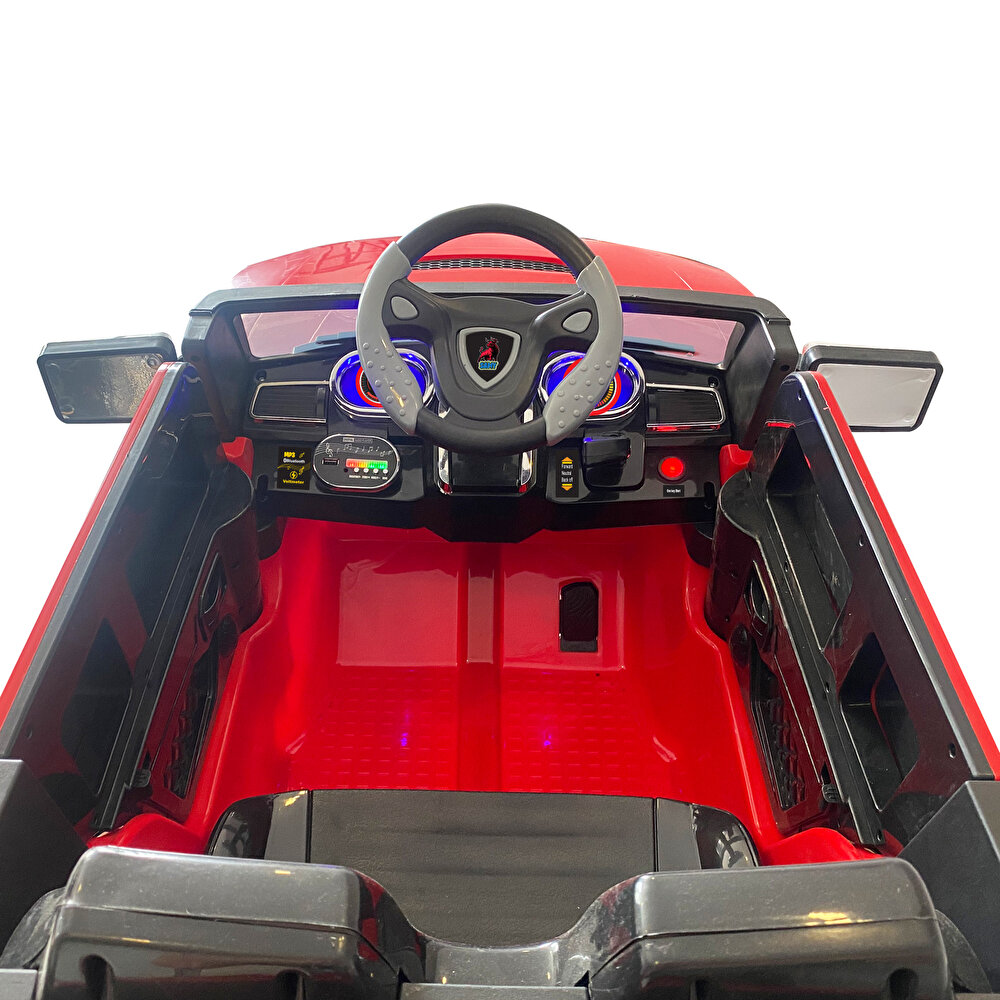 Samy Dıscovery 12 V Akülü Araba Uzaktan Kumandalı 4*2 Kırmızı