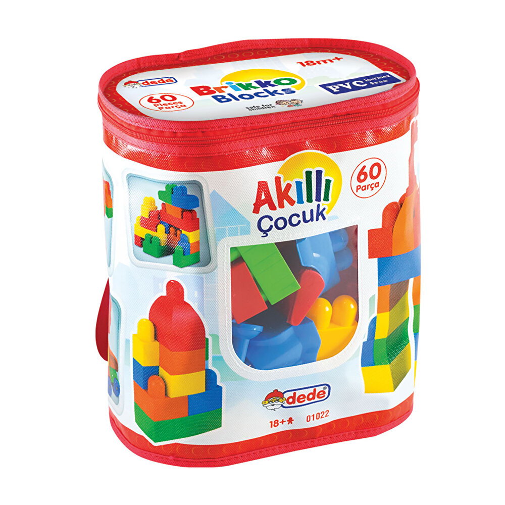 Dede Akıllı Çocuk Lego Seti 60 Parça