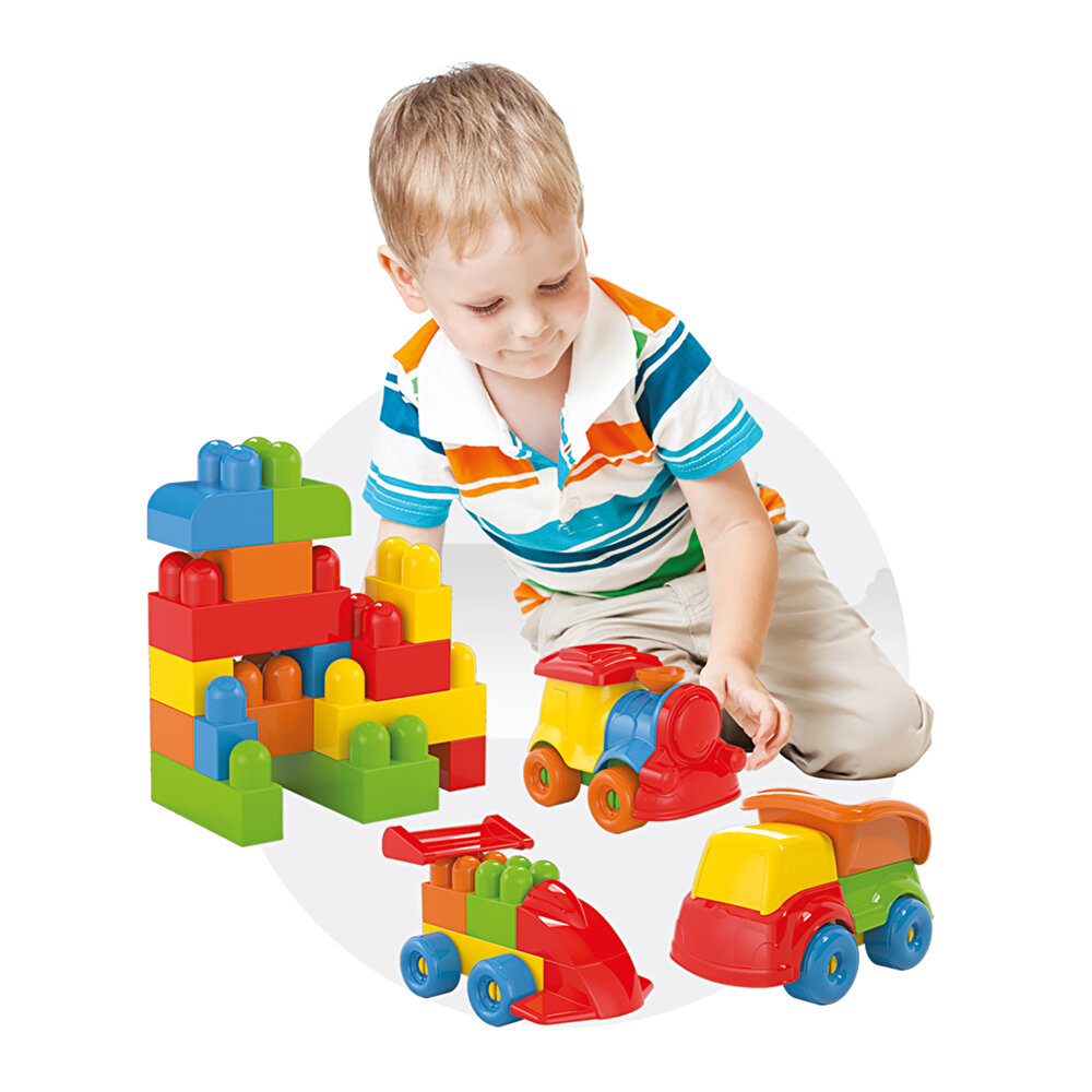 Dede Akıllı Çocuk Lego Seti 60 Parça