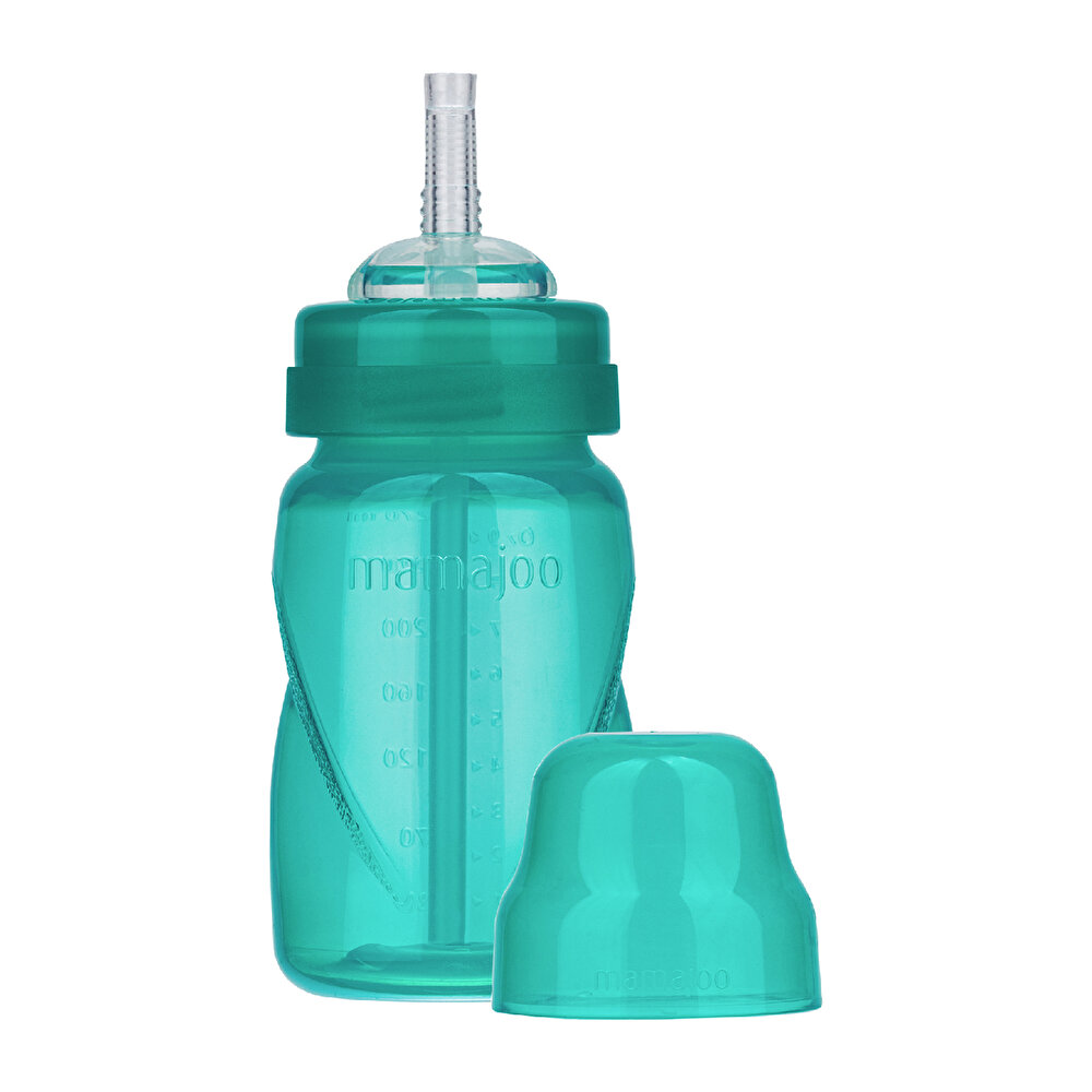 Akıtmaz Pipetli Bardak Yeşil 270 ml