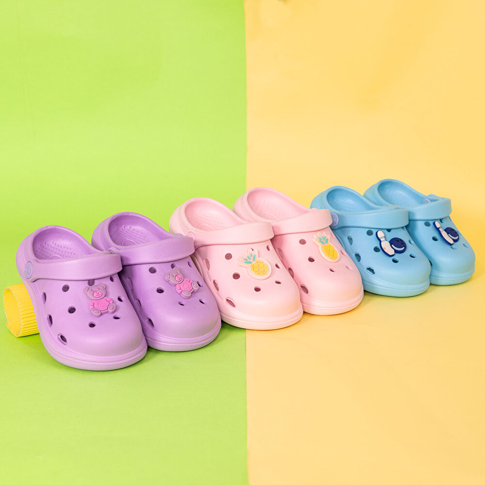 Aksesuarlı  Kız Sandalet Kız Bebek