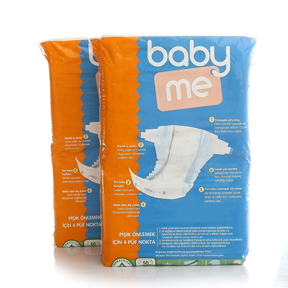 Aloe Vera Midi 3 Numara Bebek Bezi 4-9 kg 100 adet