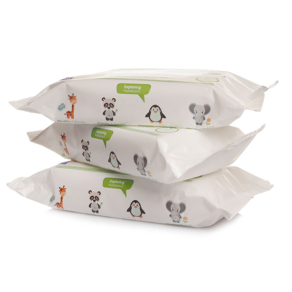 Aloeveralı Günlük Temizleme Mendili 3x50Adet