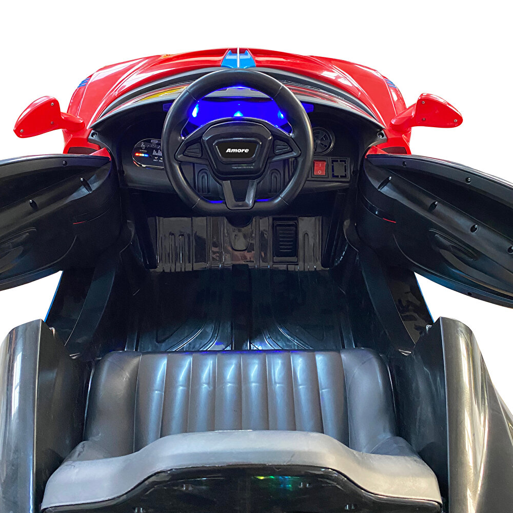 Amore 12 V Akülü Araba Uzaktan Kumandalı 4*2 Gri