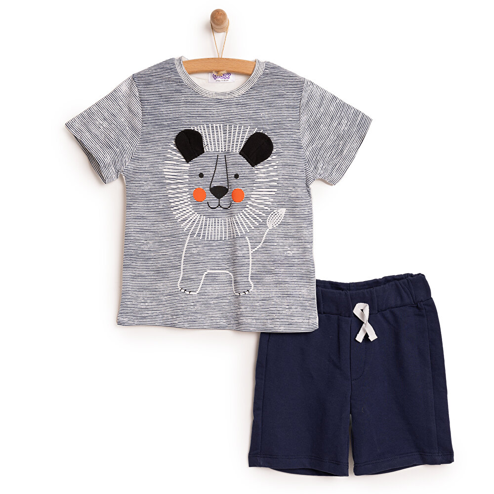 Animals Tshirt-Şort Erkek Bebek