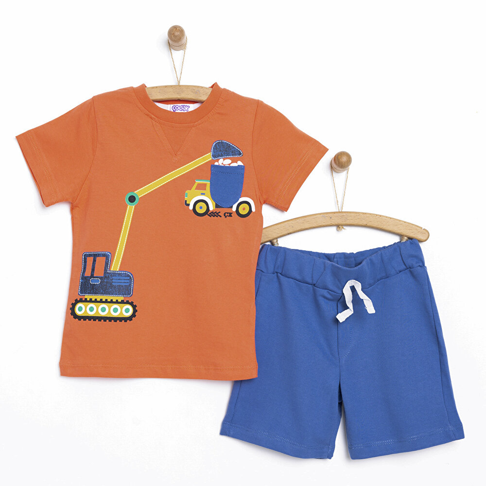 Animals Tshirt-Şort Erkek Bebek