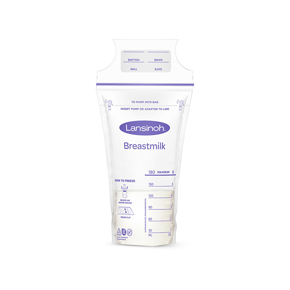 Anne Sütü Saklama Poşeti 25 Adet