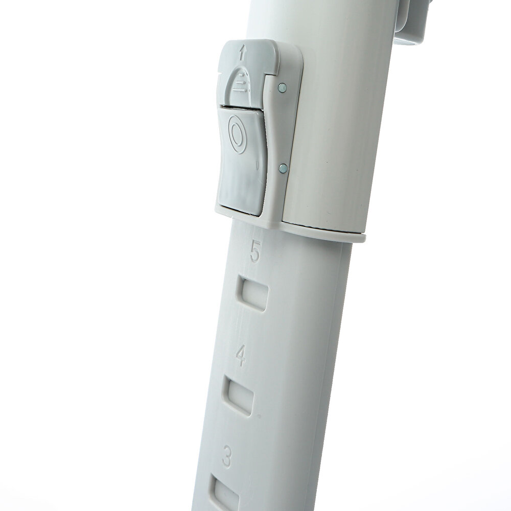 Anne Yanı Asansörlü ve Sallanabilir Bebek Beşiği Gri