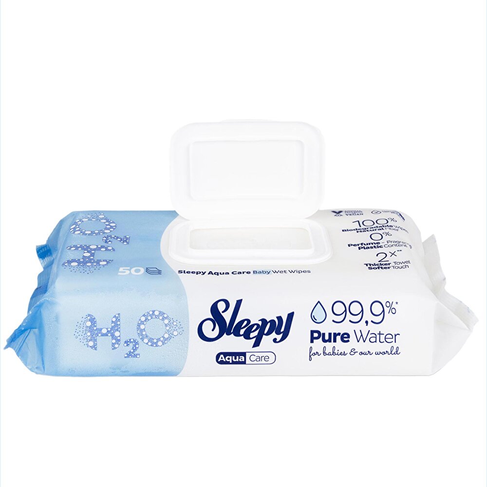 Aqua Care 50'li Islak Mendil