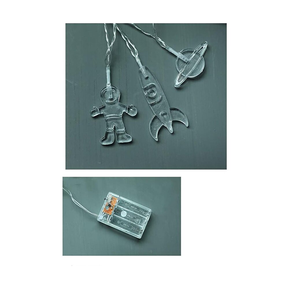 Çocuk Led Astronot Aydınlatma 10 Adet