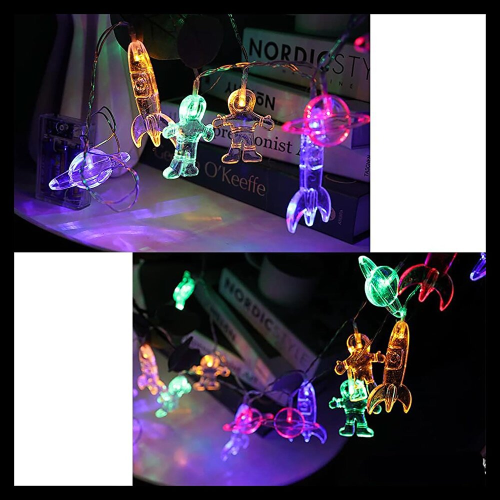 Çocuk Led Astronot Aydınlatma 10 Adet