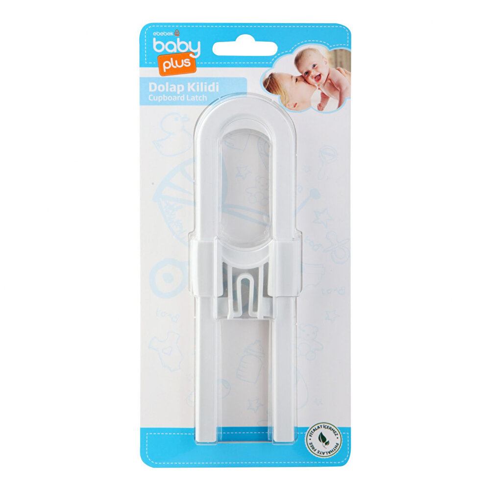 Ayarlanabilir Dolap Kilidi Beyaz