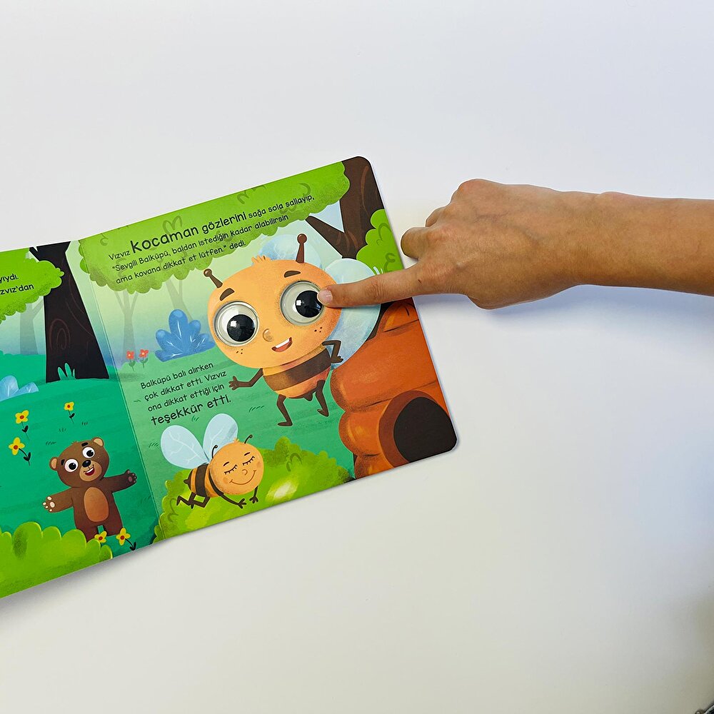 Ayı Balküpü ve Sevimli Dostları - Bu Kocaman Gözler Kimin?7