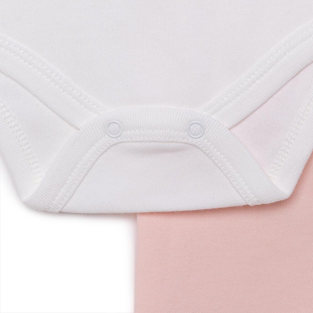 Ayı Baskılı Yenidoğan Kız Body-Patikli Alt Kız Bebek