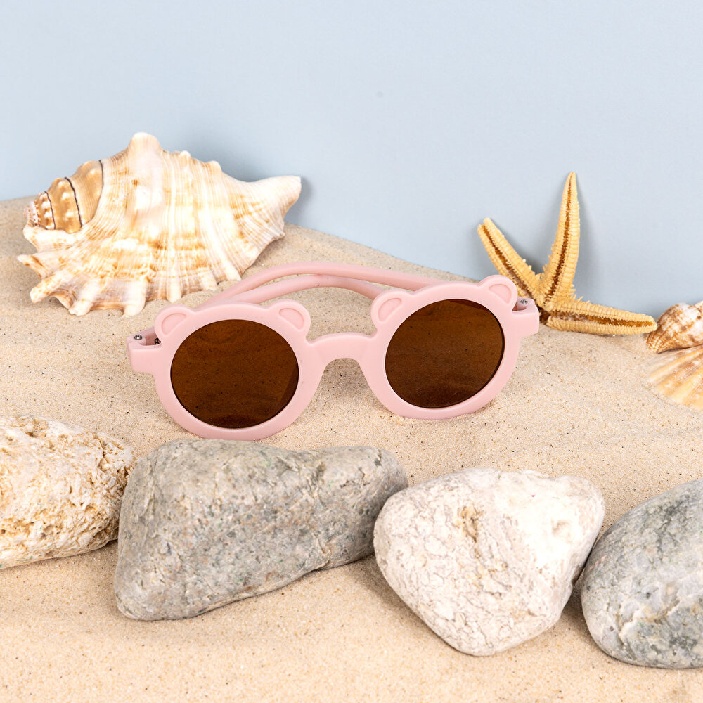 Ayıcık Çerçeve Güneş Gözlüğü Kız Bebek Kız Bebek