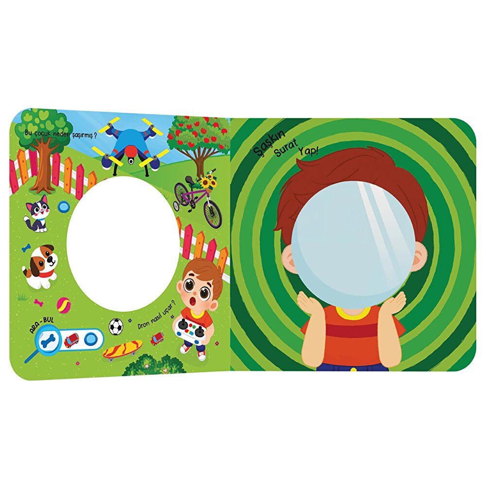 Aynalı Kitap 2'li Set (Duygular - Meslekler)