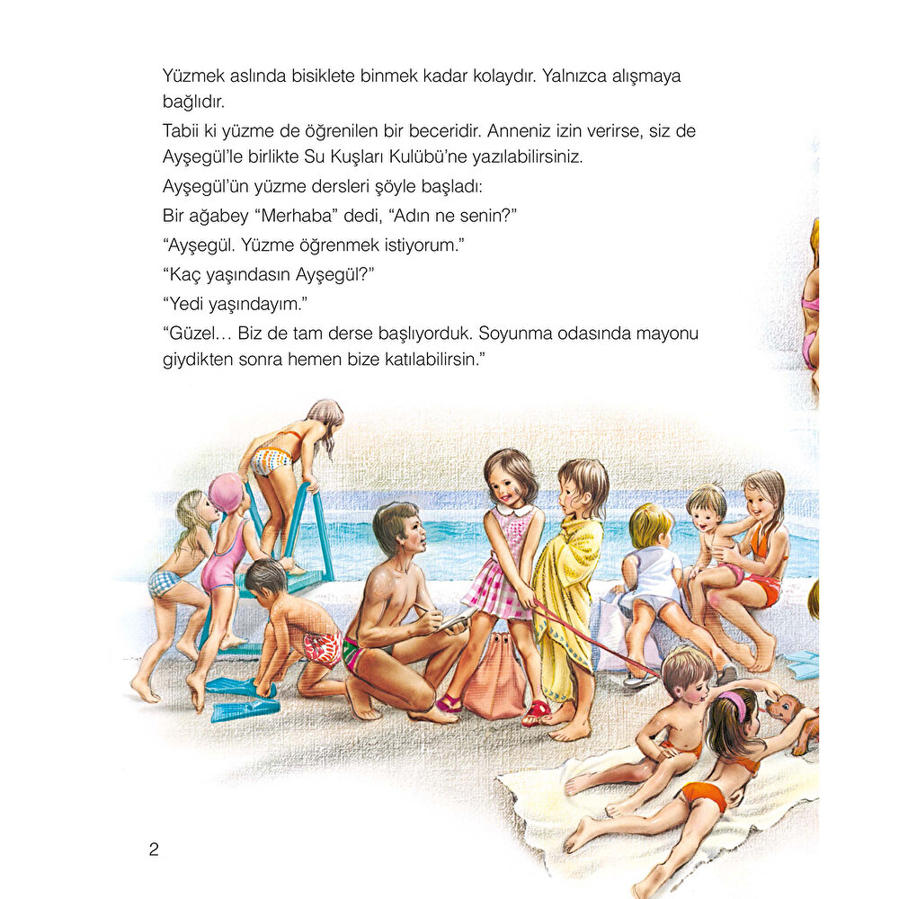 Ayşegül 09: Yüzme Öğreniyor