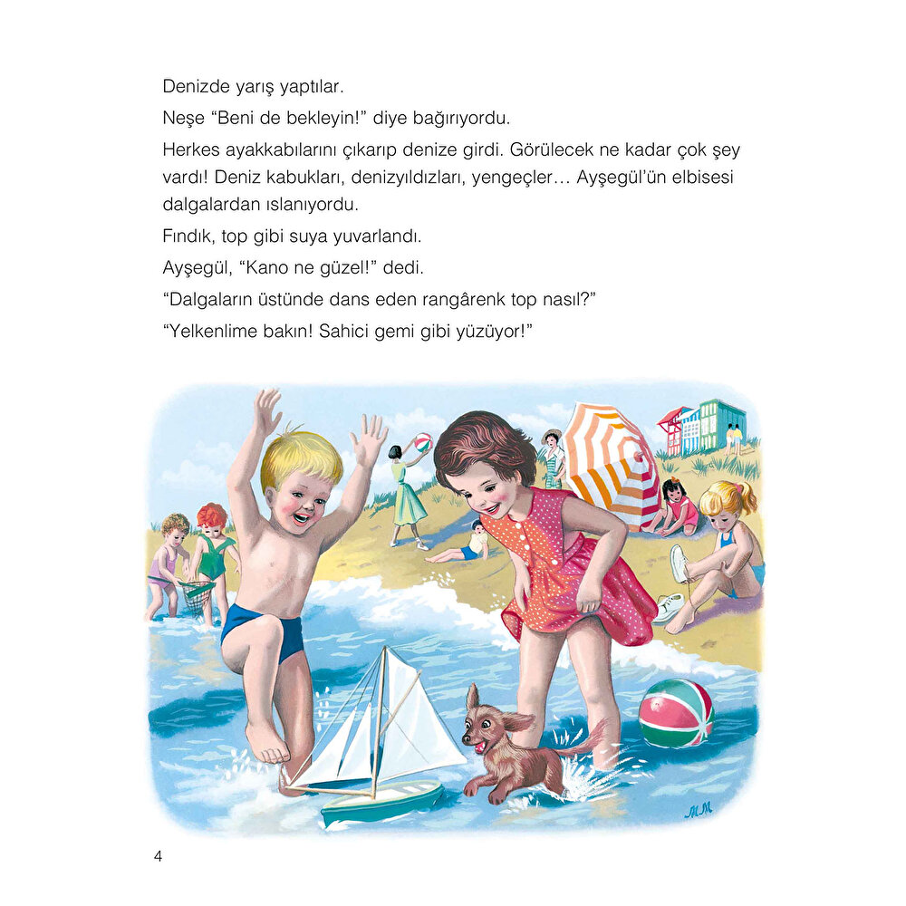 Ayşegül 35: Denizin Tadını Çıkarıyor