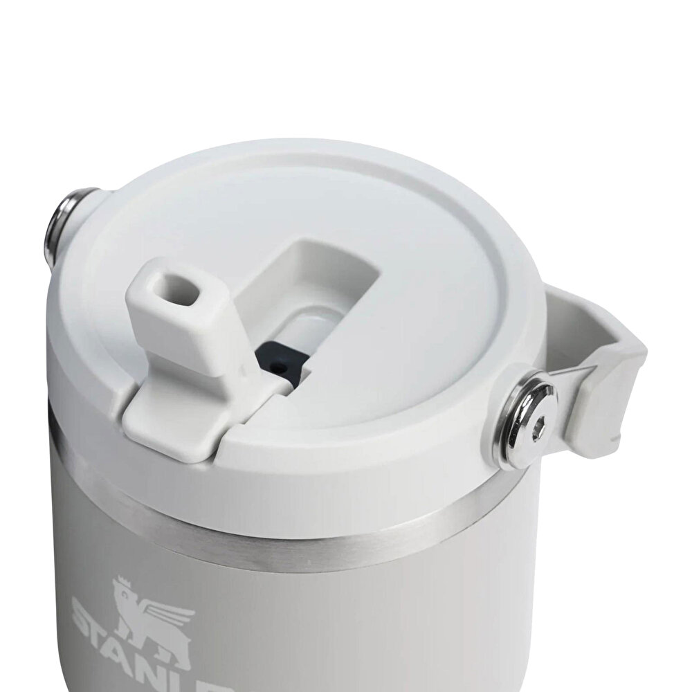 The IceFlow Flip Straw Tumbler 600ml Ash