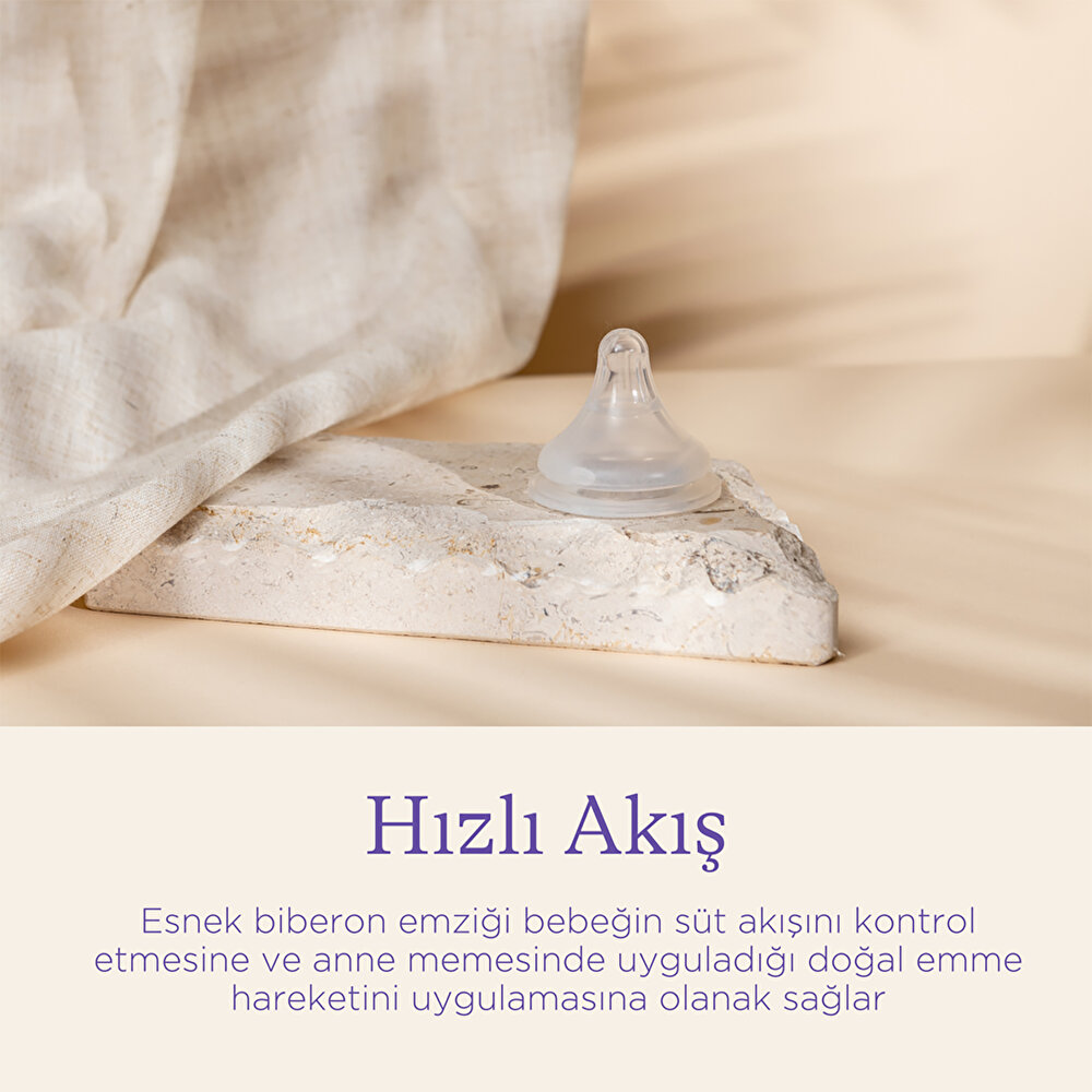 Natural Wave Biberon Emziği Hızlı Akışlı