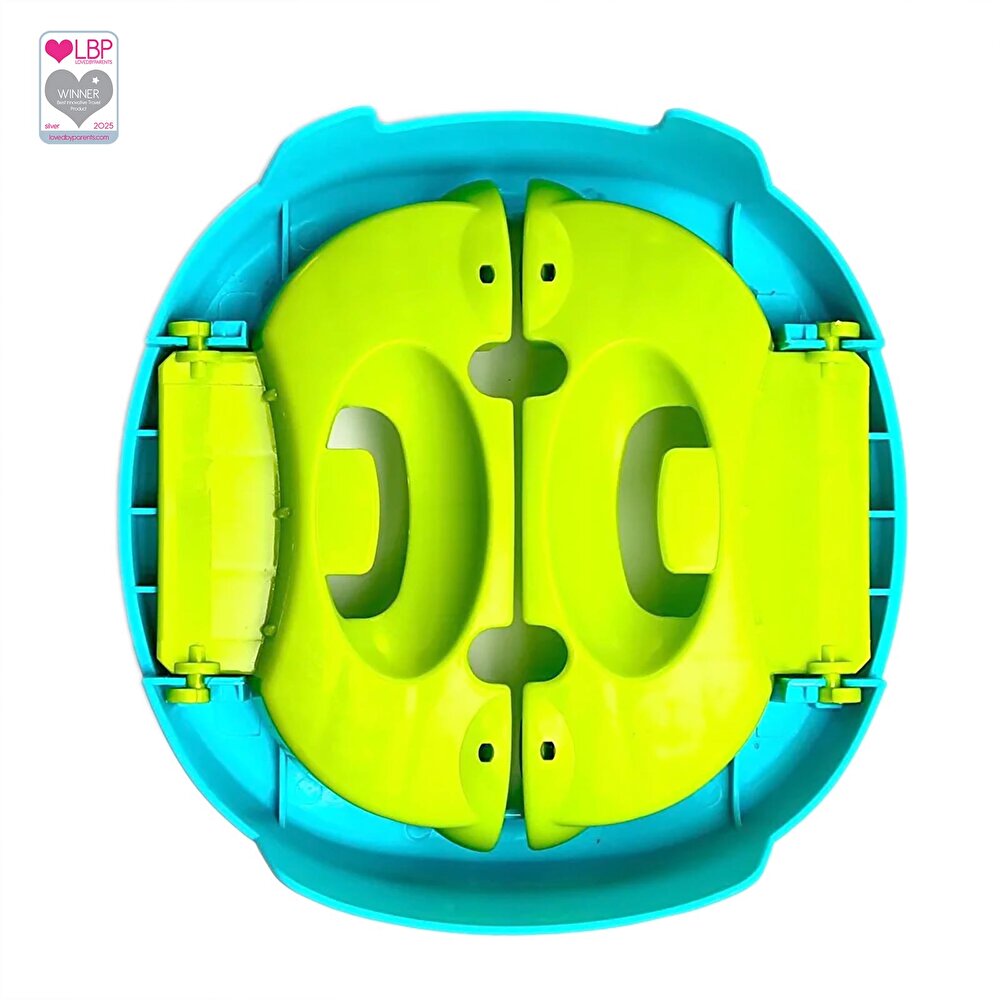 Portatif Katlanabilir Bebek Tuvalet Lazımlık & Klozet Adaptörü 15 Ay+ (Hediyeli