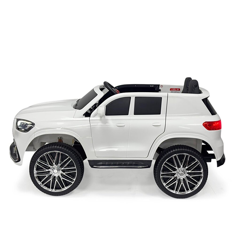 Big Rover Kumandalı Akülü Araba -Beyaz Gt 12v