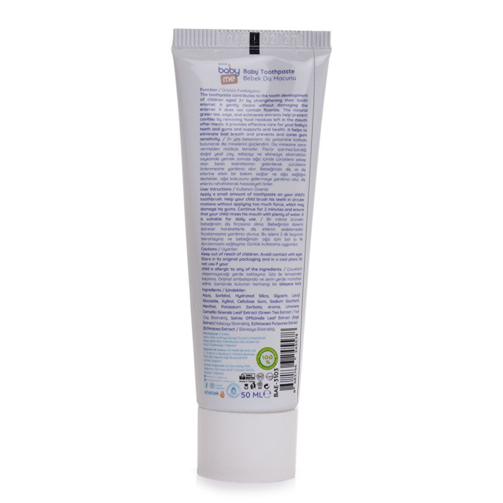 Bebek Diş Macunu 50 ml