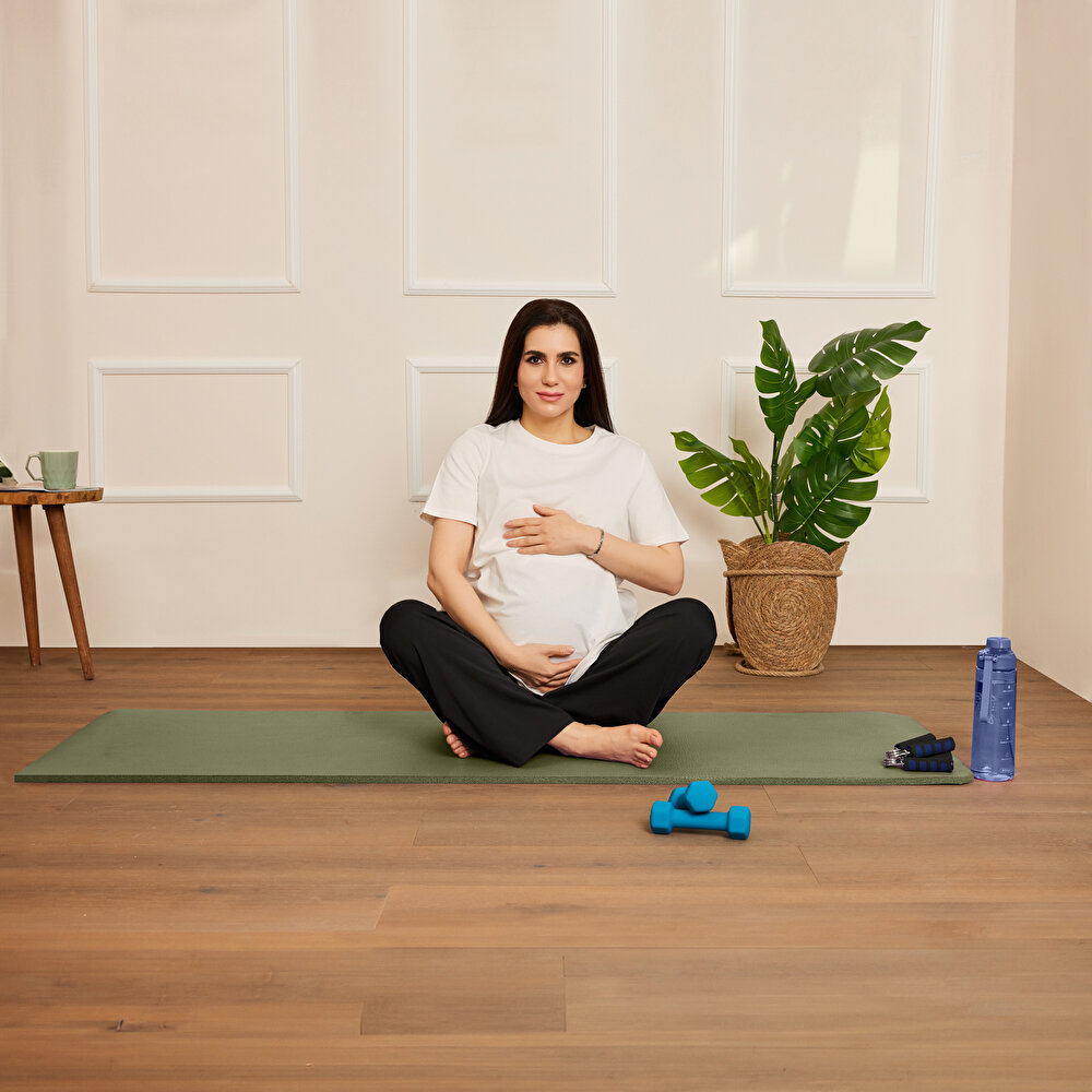 Hamile Basic Kısa Kol Tshirt Anne Giyim