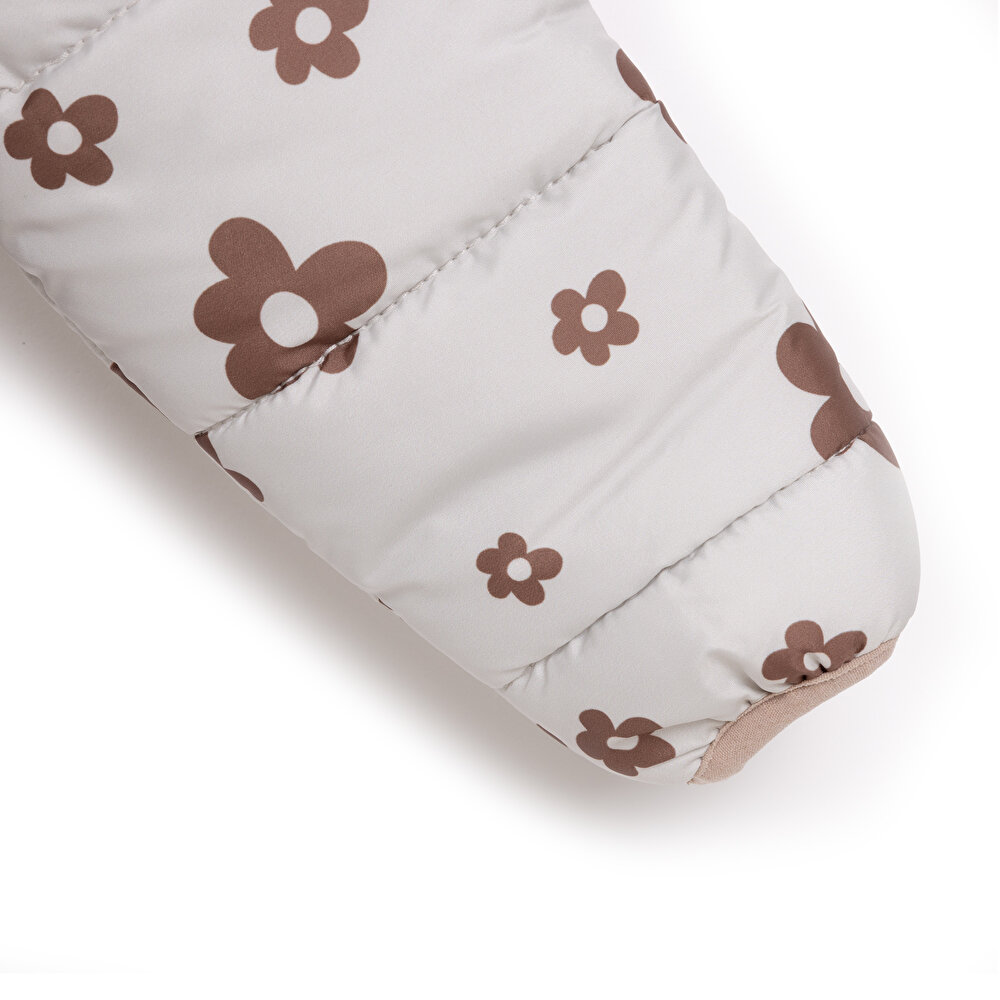 Basic Kapüşonlu Kulaklı Mont Kız Bebek