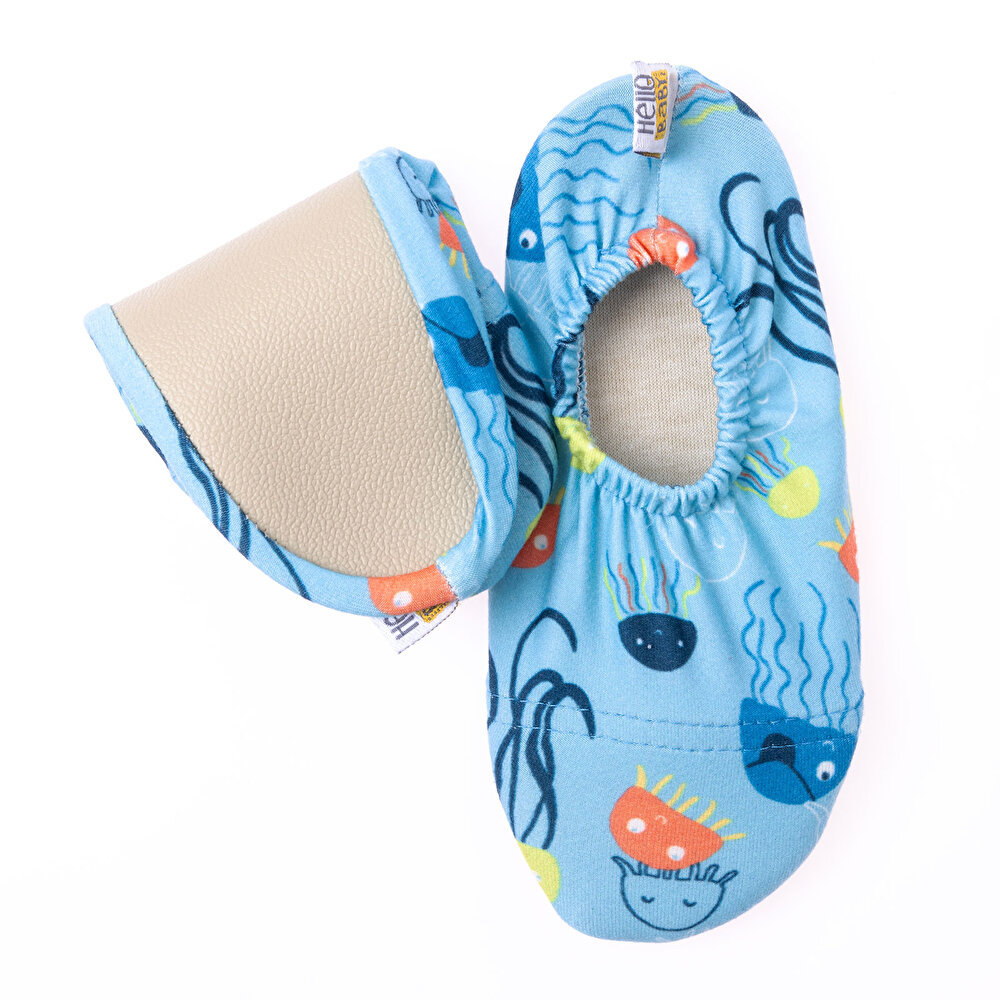 Ahtapot Desenli Deniz Ayakkabısı Erkek Bebek