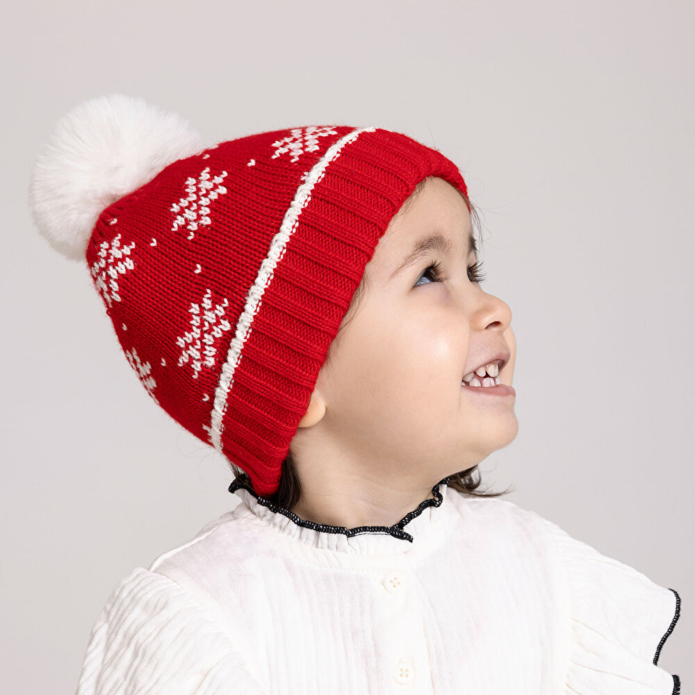 Yılbaşı Unisex Triko Bere Unisex