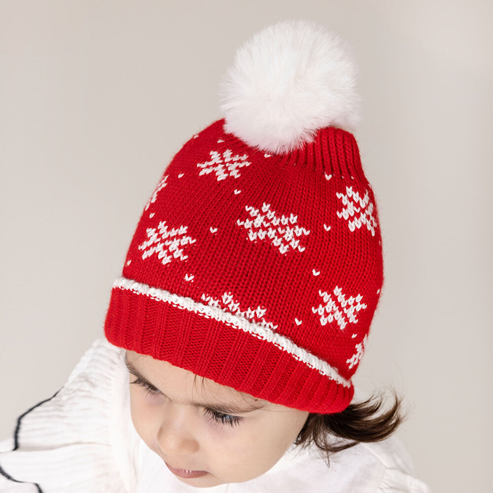Yılbaşı Unisex Triko Bere Unisex