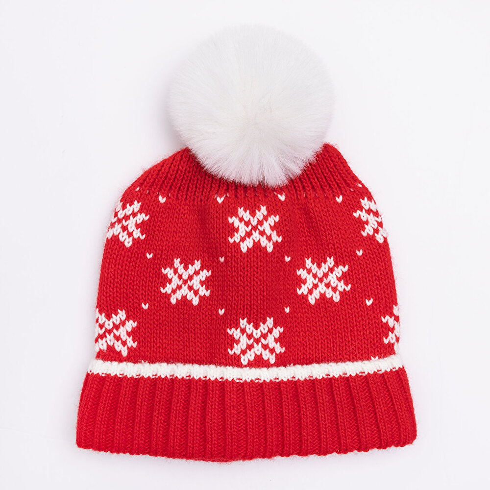 Yılbaşı Unisex Triko Bere Unisex