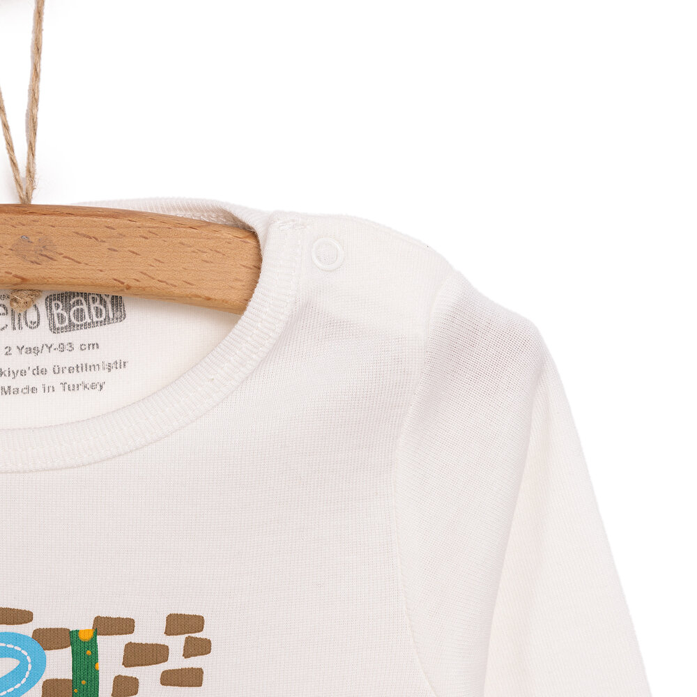 Erkek Uzun Kol Body Erkek Bebek