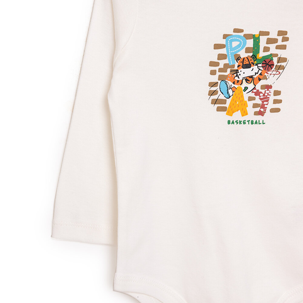 Erkek Uzun Kol Body Erkek Bebek