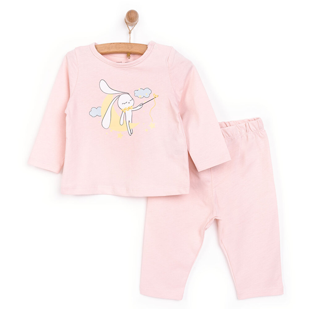 Tavşan Neni Pijama Takımı Kız Bebek