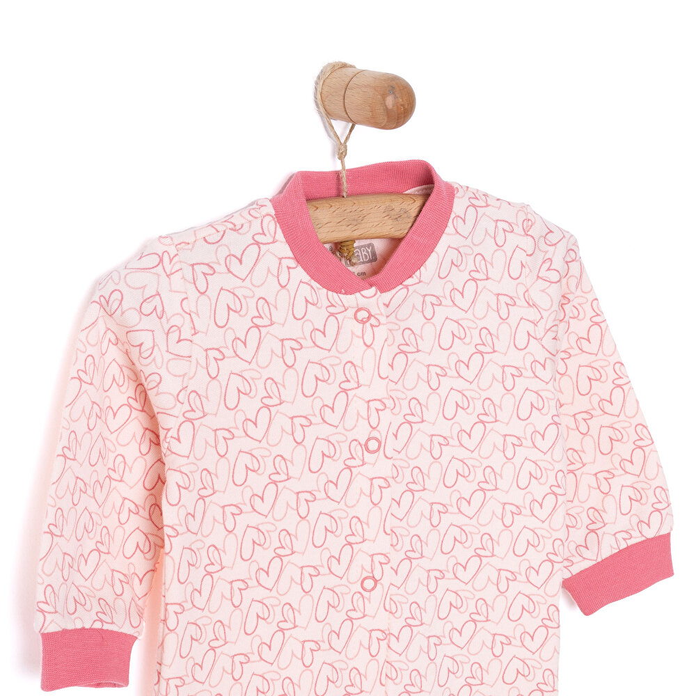 Yenidoğan Kız Patiksiz Tulum Kız Bebek